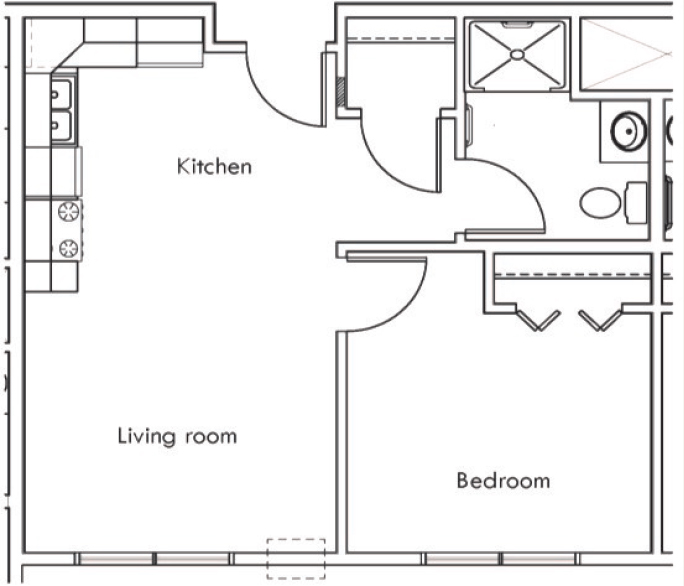 Assisted Living Floorplan - Ash