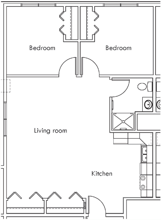 Assisted Living Floorplan - Elm
